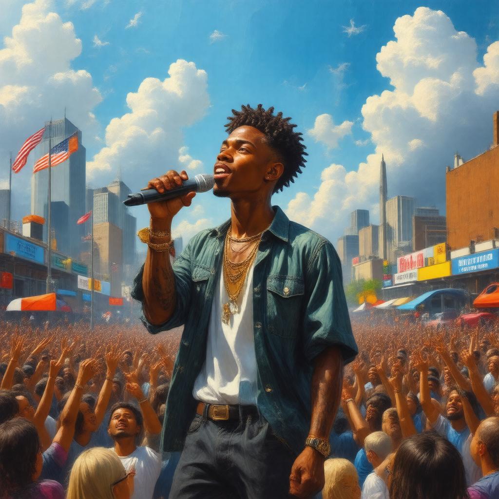 AI-created image of Hot in Herre