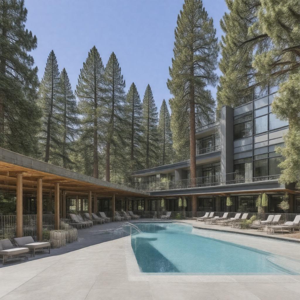 Click to view larger image AI-created image of Hotel Azure