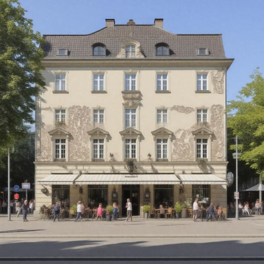 Click to view larger image AI-created image of Hotel Hasselbacken