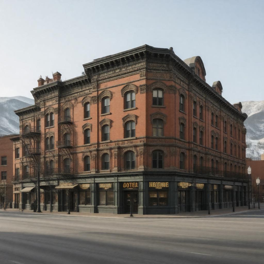 AI-created image of Hotel Jerome