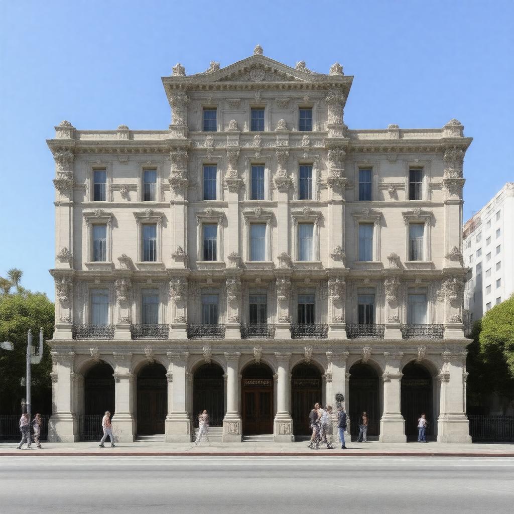 AI-created image of Hotel Normandie