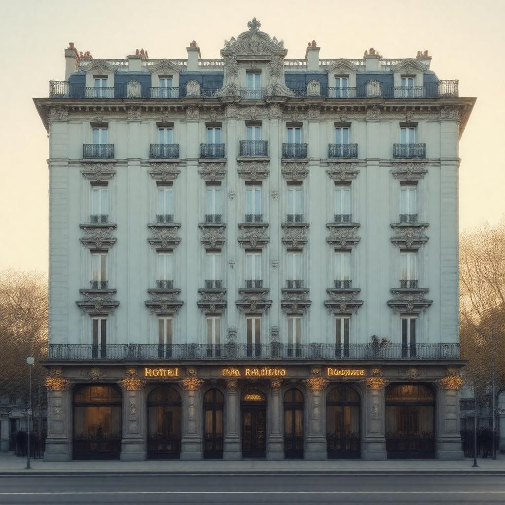 AI-created image of Hotel Paradiso