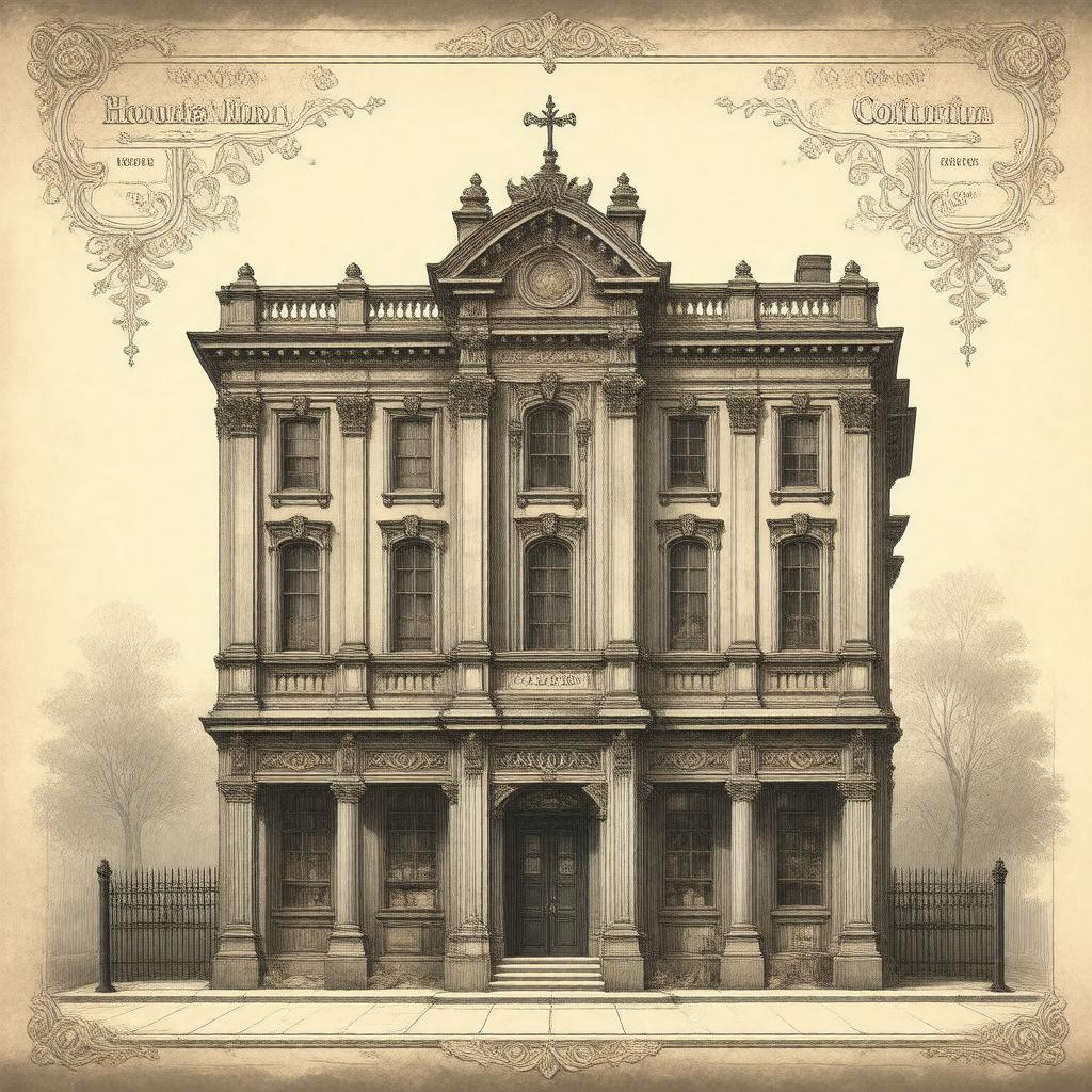 Click to view larger image AI-created image of Houghton, Mifflin and Company