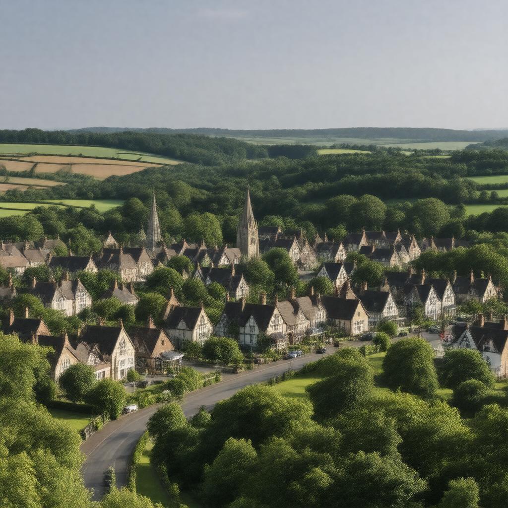 AI-created image of Houghton Regis