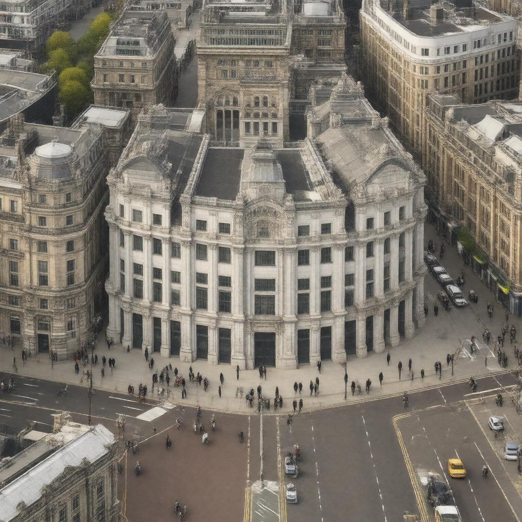 AI-created image of Houghton Street, London WC2A 2AE, United Kingdom
