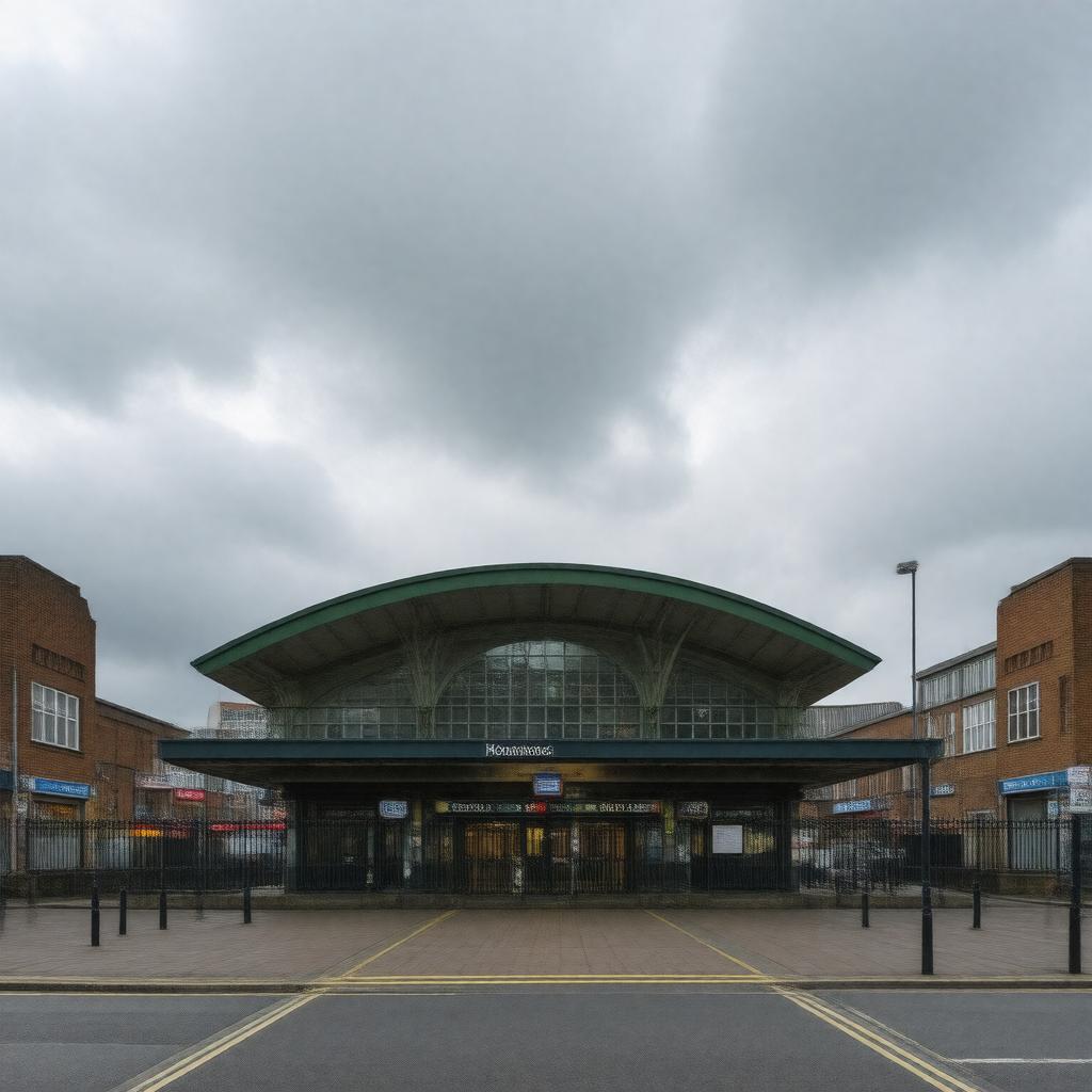 AI-created image of Hounslow Central