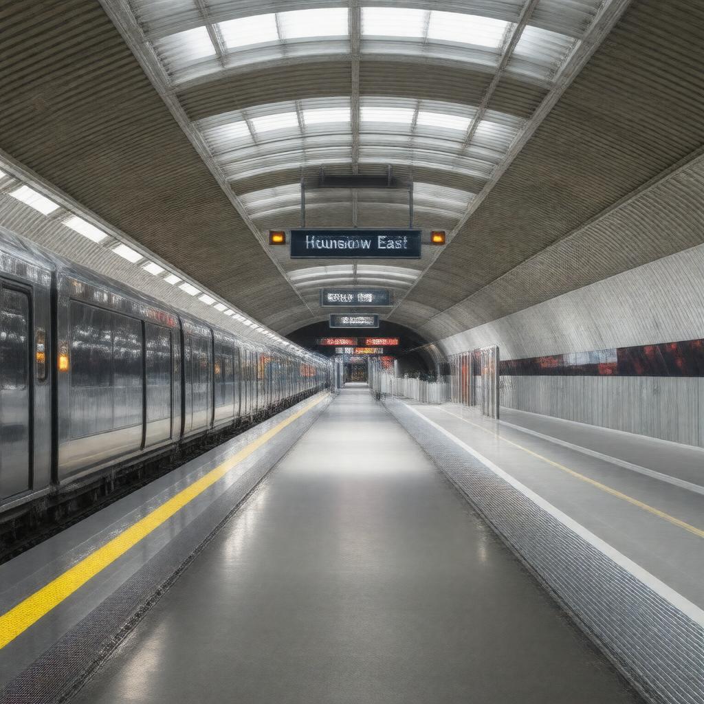 AI-created image of Hounslow East