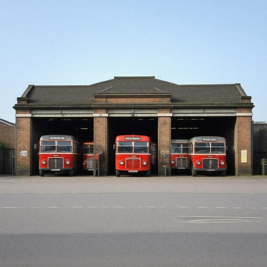 AI-created image of Hounslow garage