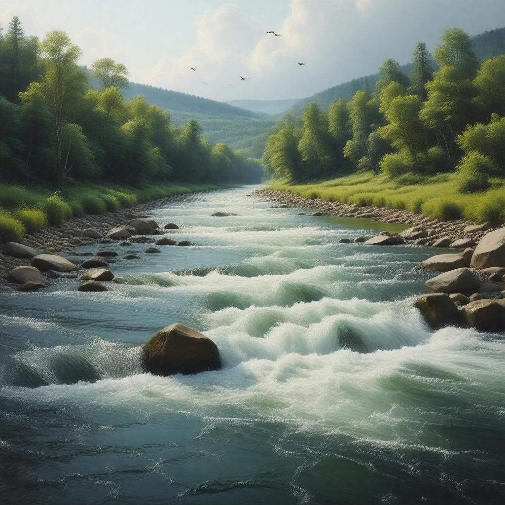 AI-created image of Housatonic River