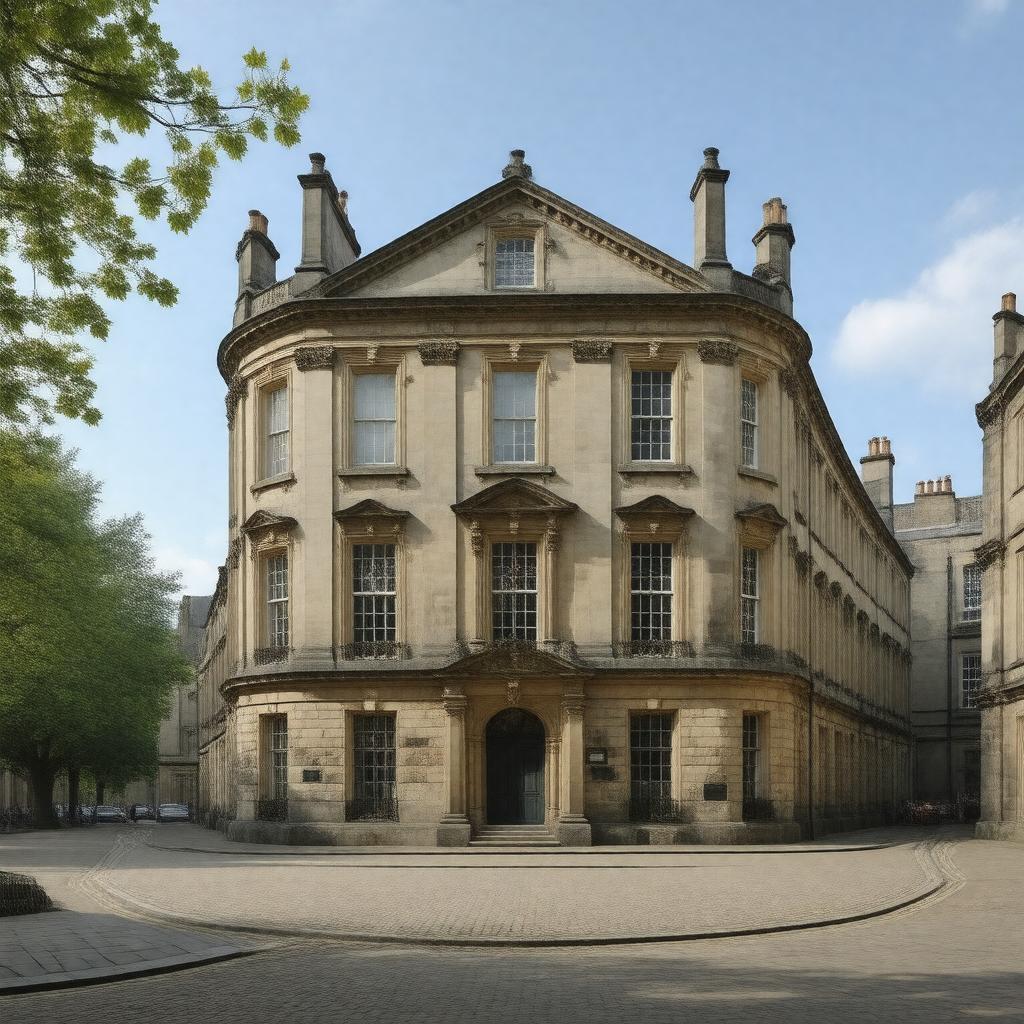 AI-created image of House 6, Trinity College Dublin