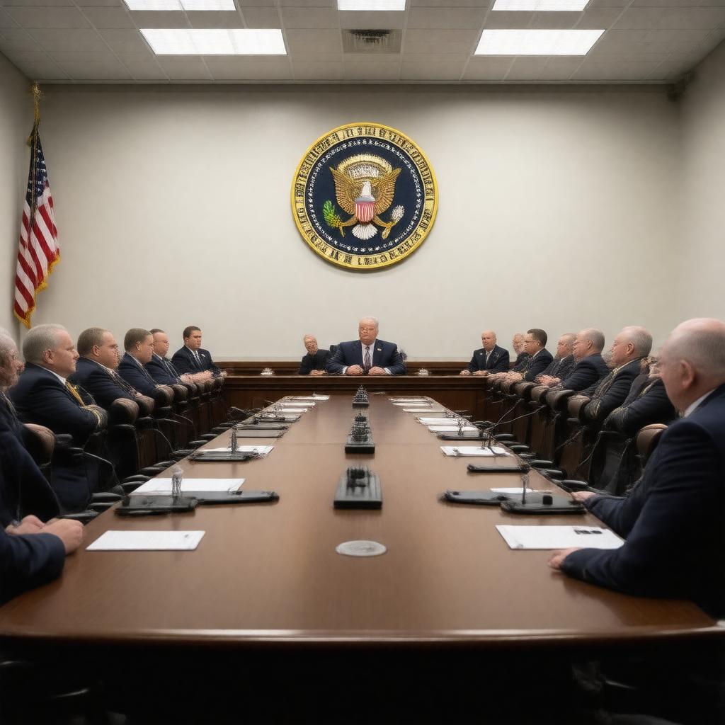 Click to view larger image AI-created image of House Armed Services Committee