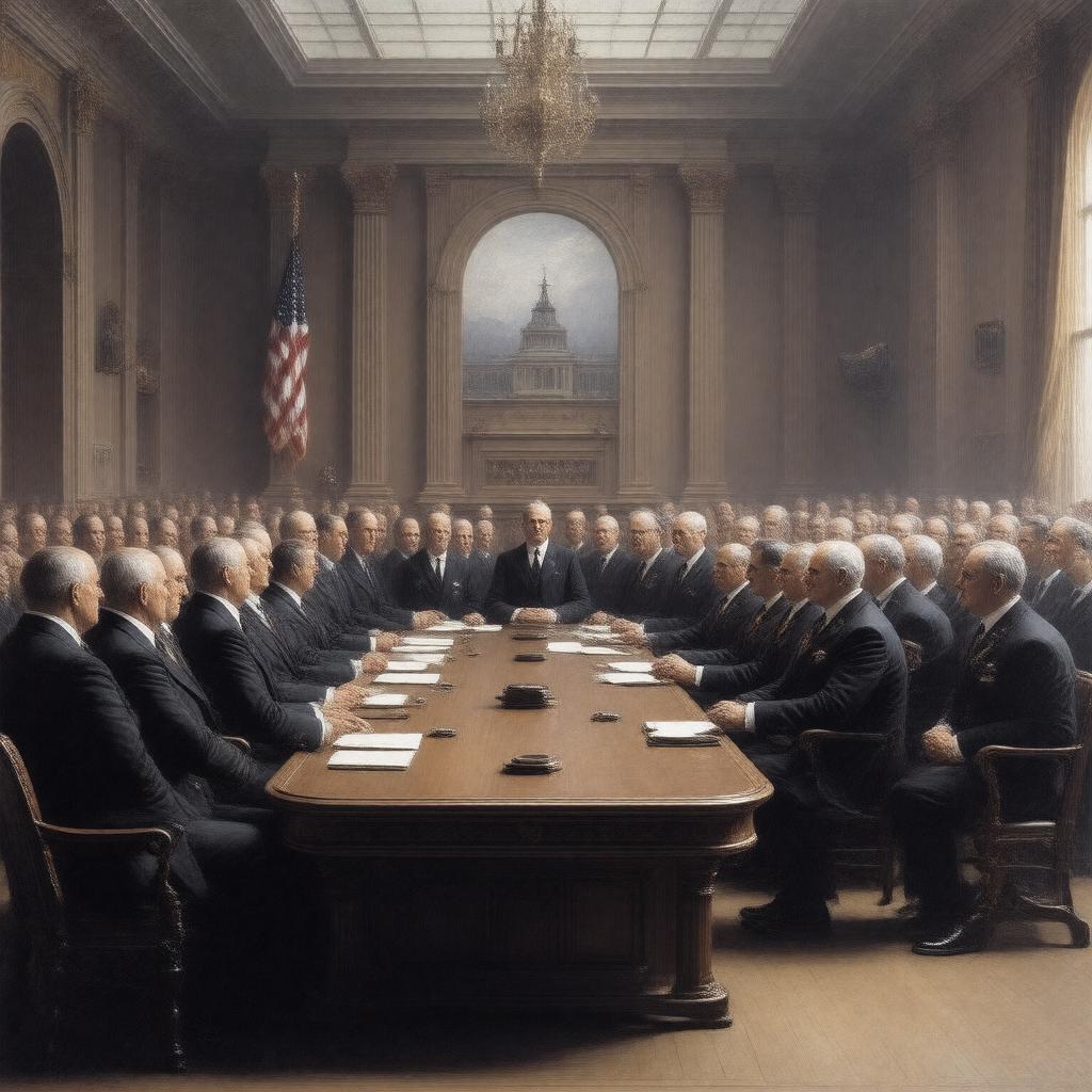 AI-created image of House Committee on Military Affairs