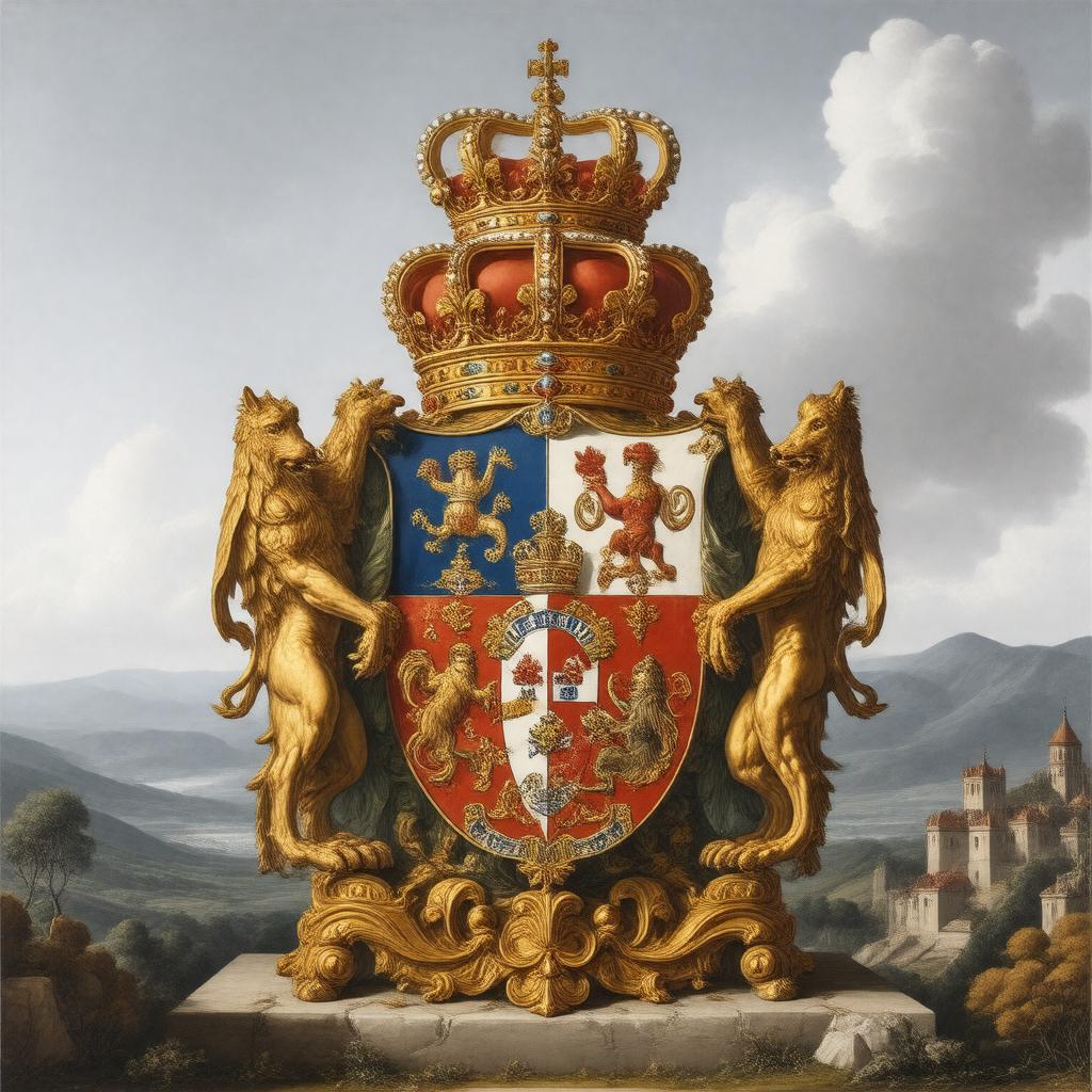 Click to view larger image AI-created image of House of Braganza-Saxe-Coburg and Gotha