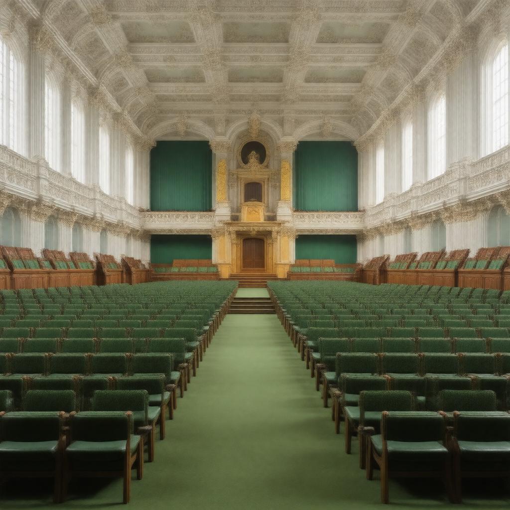 Click to view larger image AI-created image of House of Commons chamber