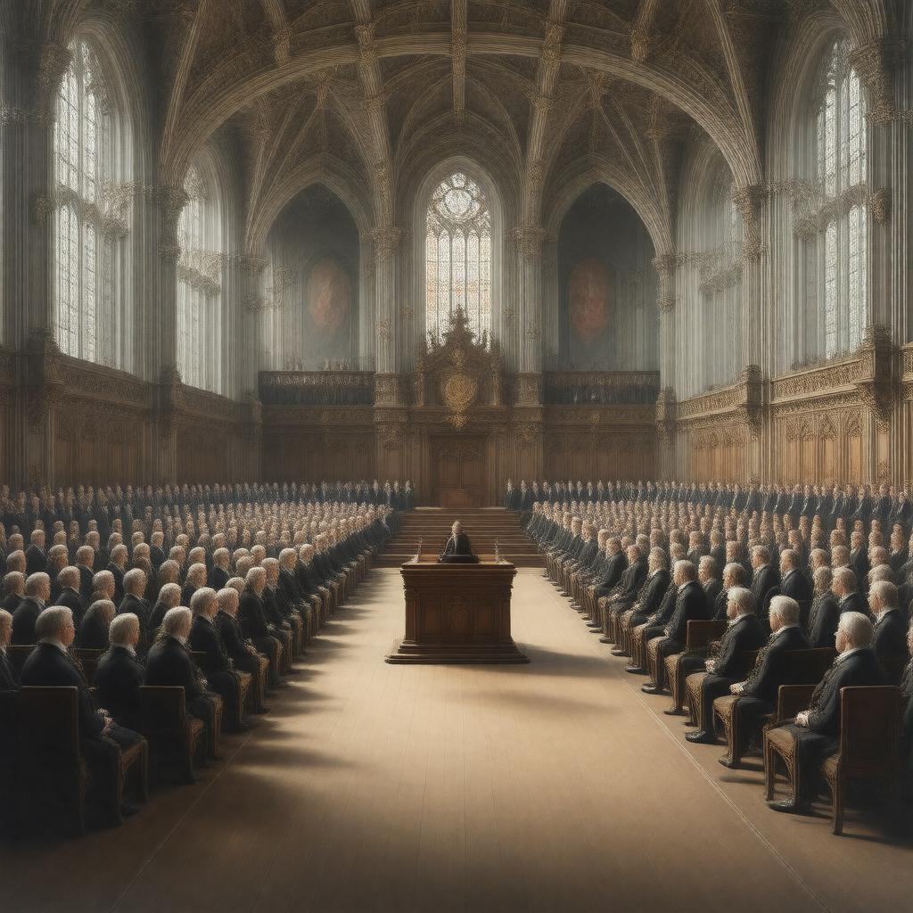 AI-created image of House of Commons of England