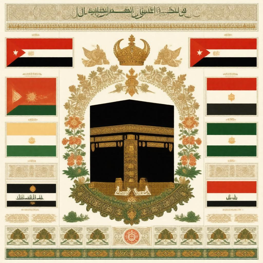 AI-created image of House of Hashemite