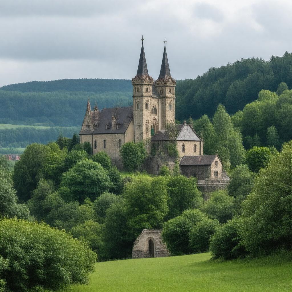 AI-created image of House of Hohenlohe-Langenburg