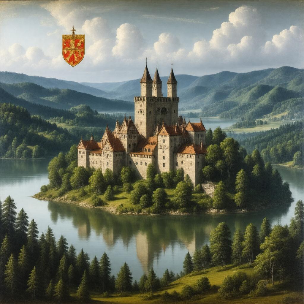 AI-created image of House of Isenburg