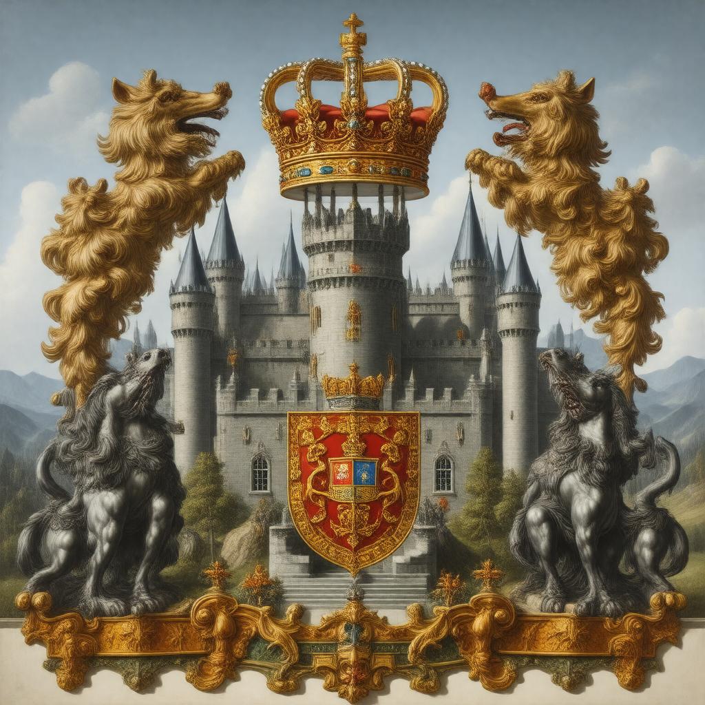 AI-created image of House of Teck