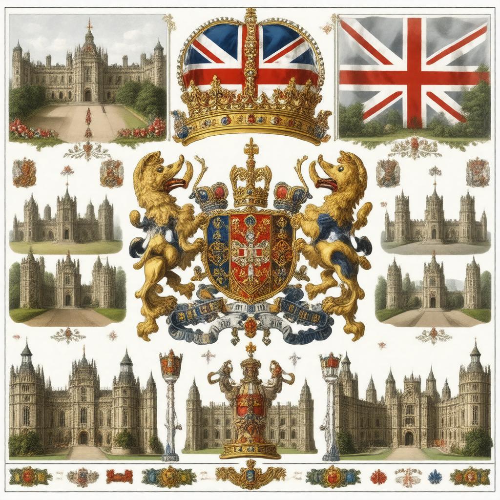 AI-created image of House of Windsor