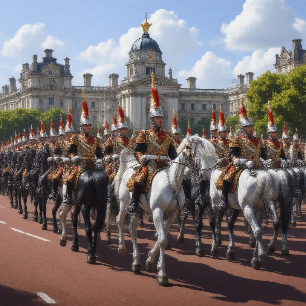 AI-created image of Household Cavalry