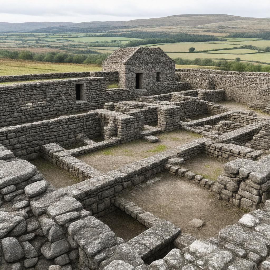 AI-created image of Housesteads