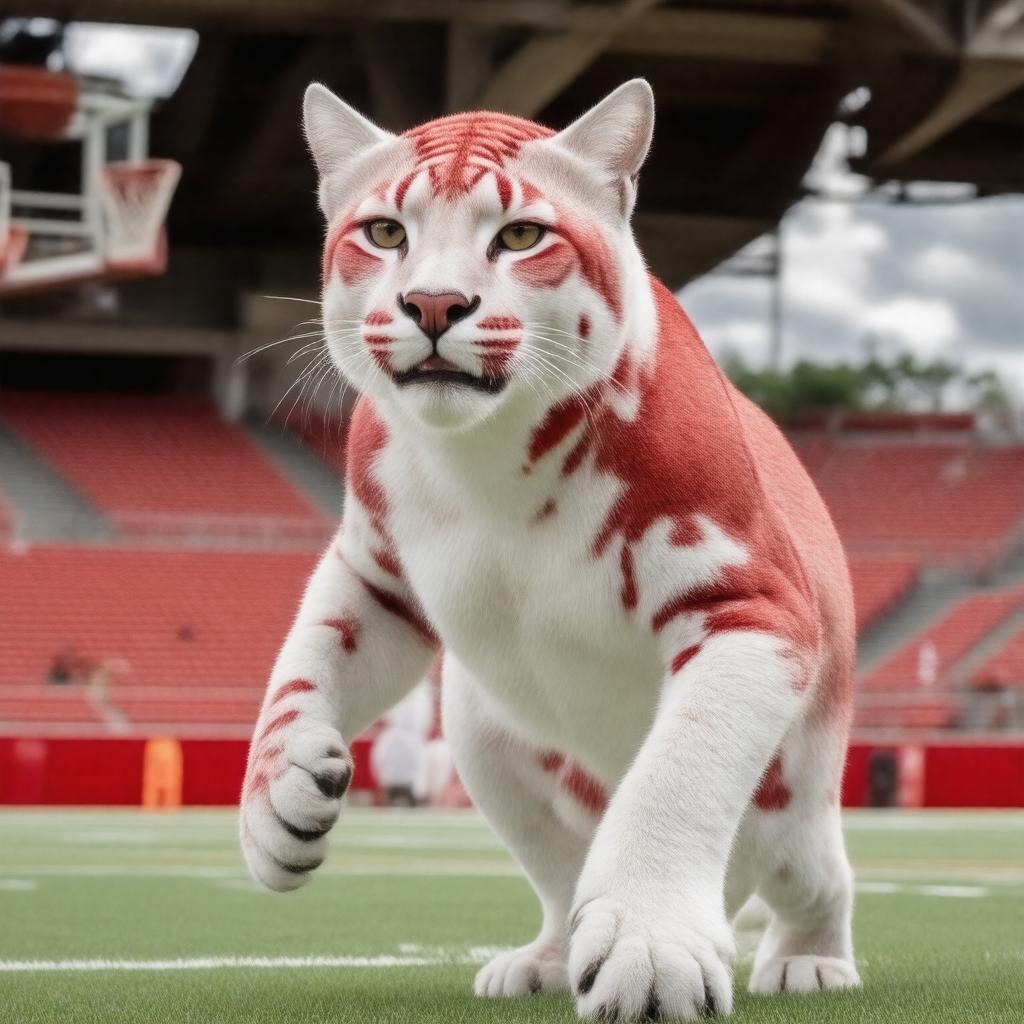 AI-created image of Houston Cougars