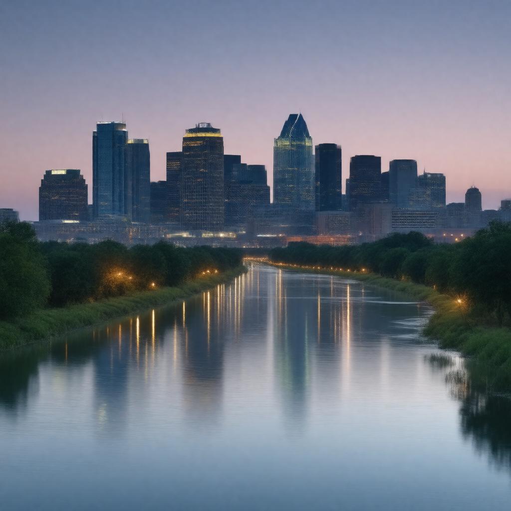 AI-created image of Houston, Texas