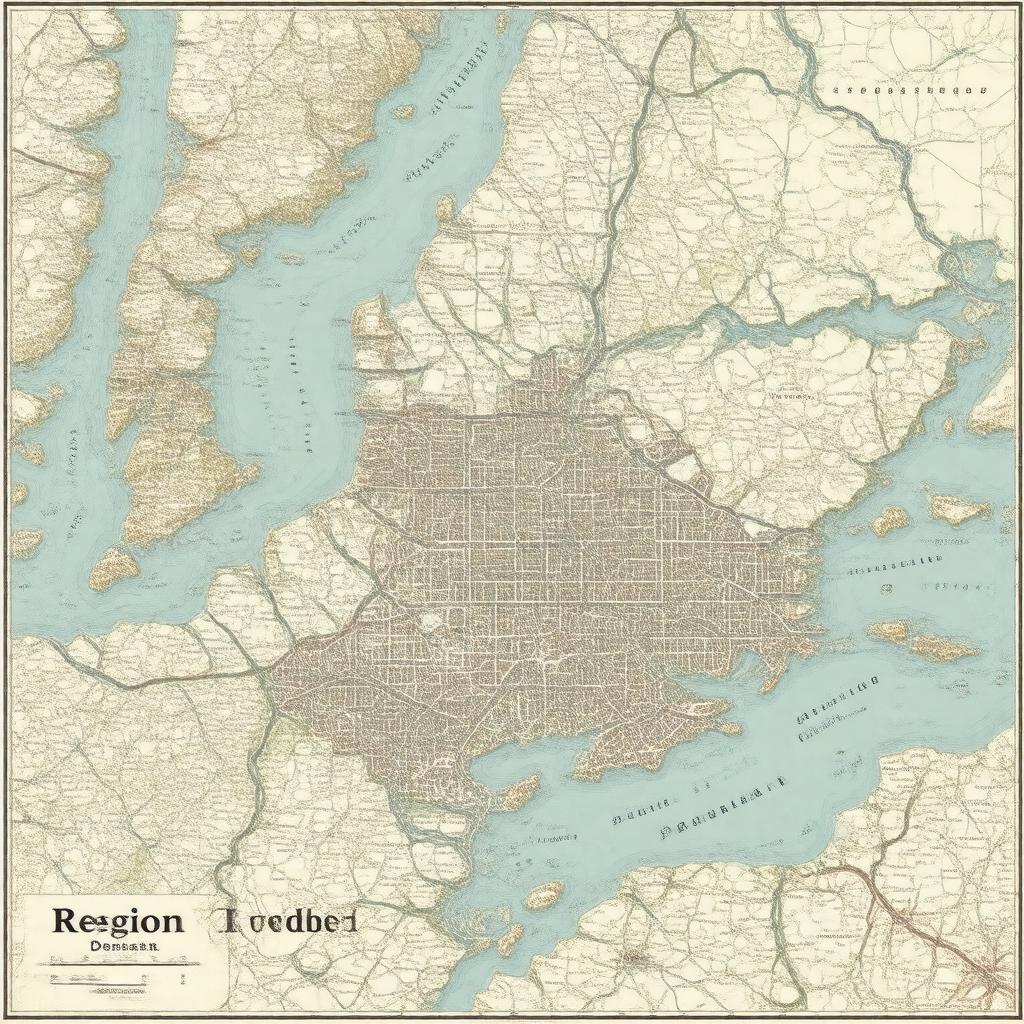 AI-created image of Hovedstaden