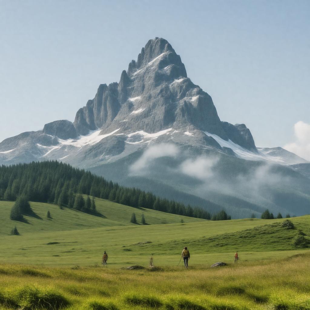 AI-created image of Hoverla
