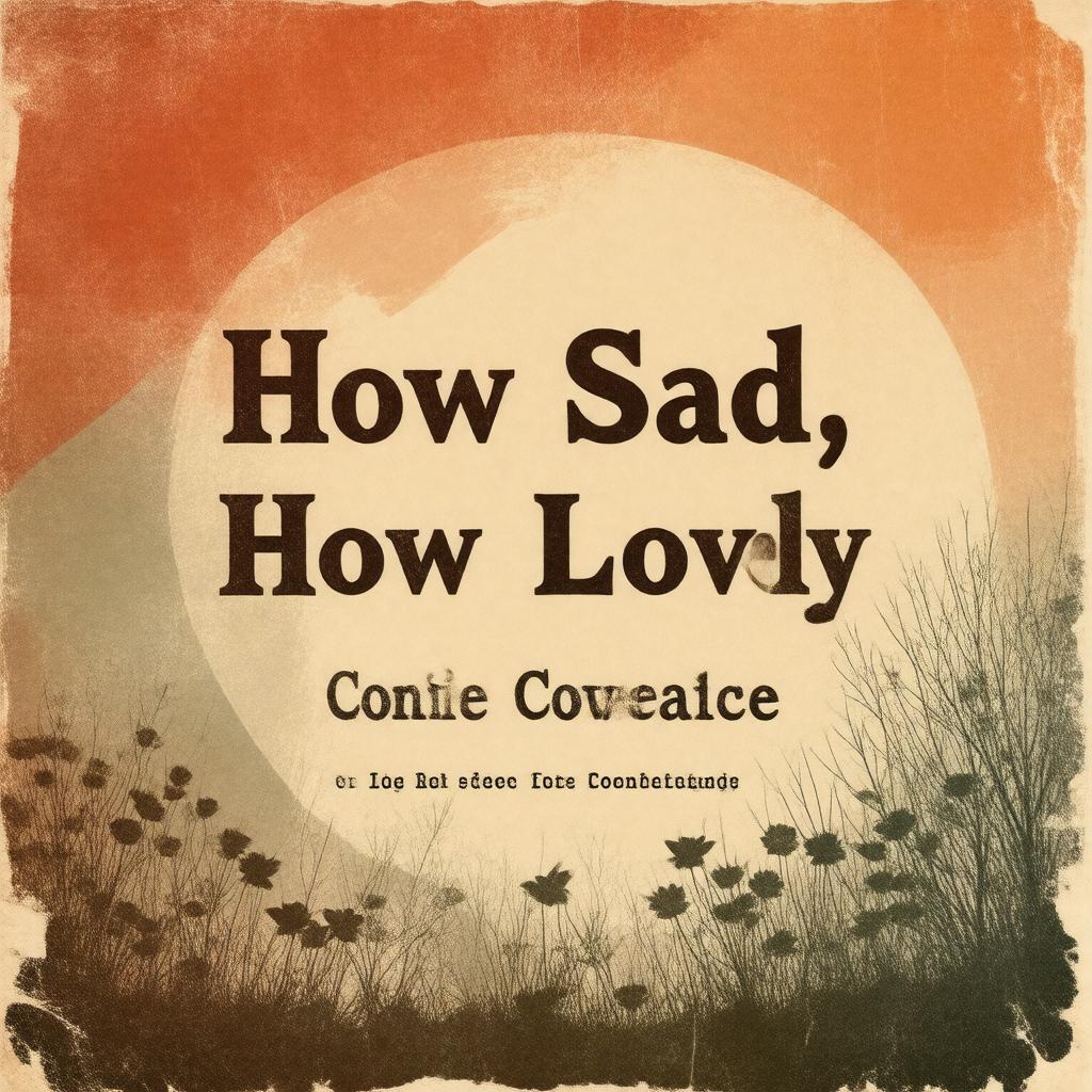 AI-created image of How Sad, How Lovely