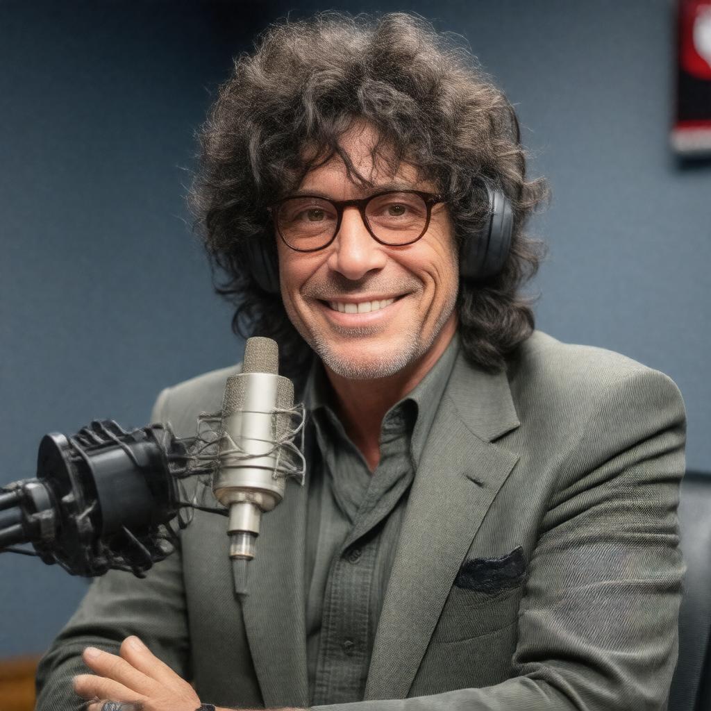 AI-created image of Howard Allan Stern