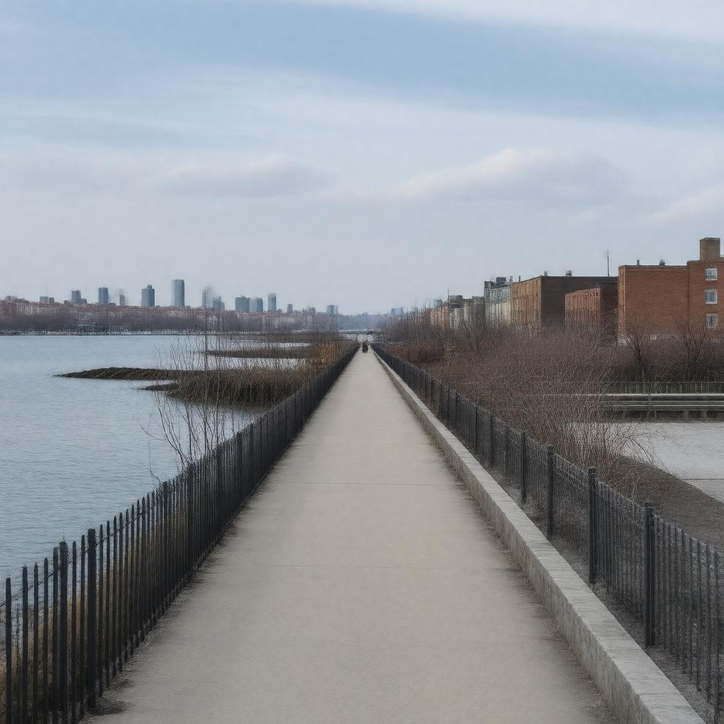 AI-created image of Howard Beach