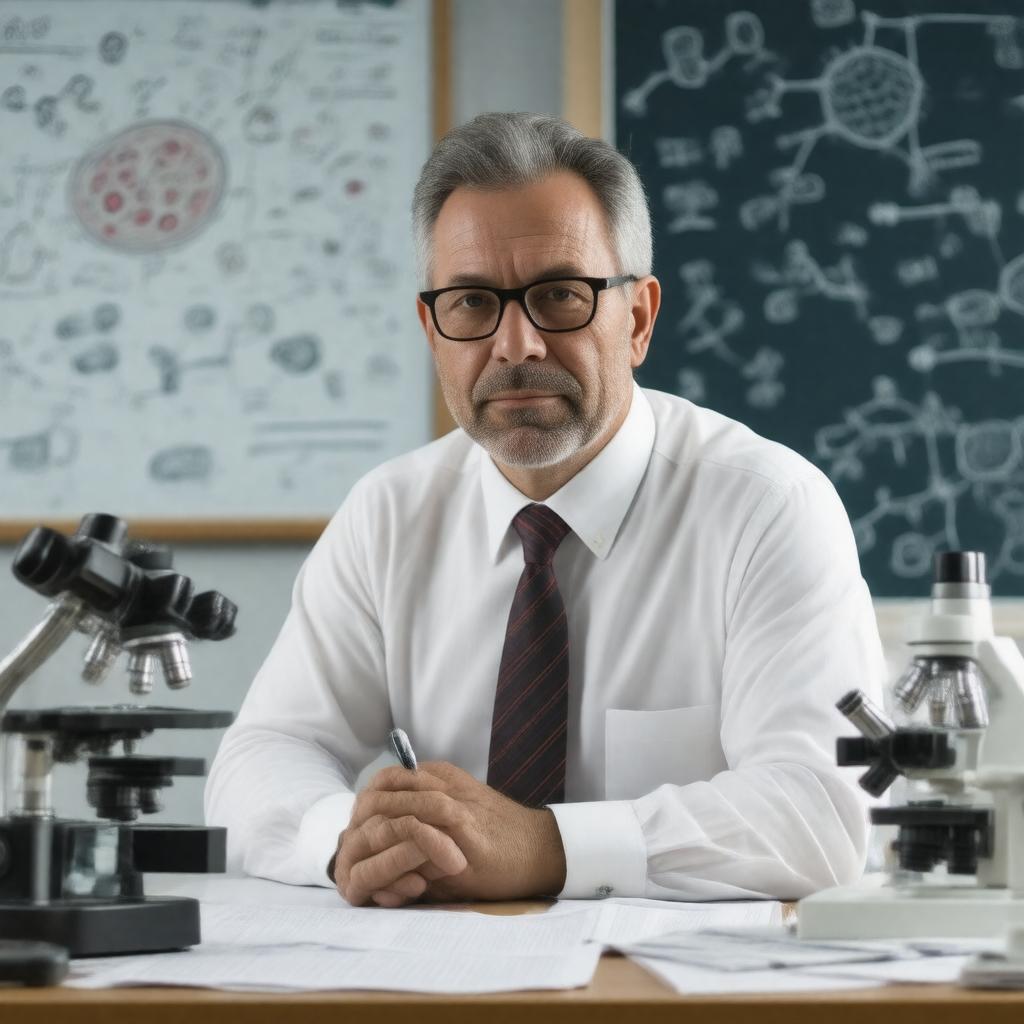 Click to view larger image AI-created image of Howard Berg