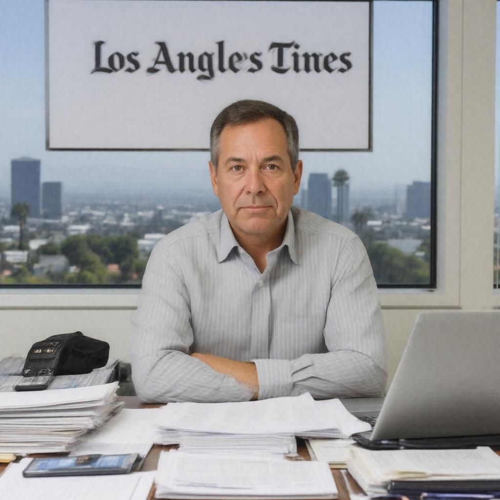 Click to view larger image AI-created image of Howard Blume