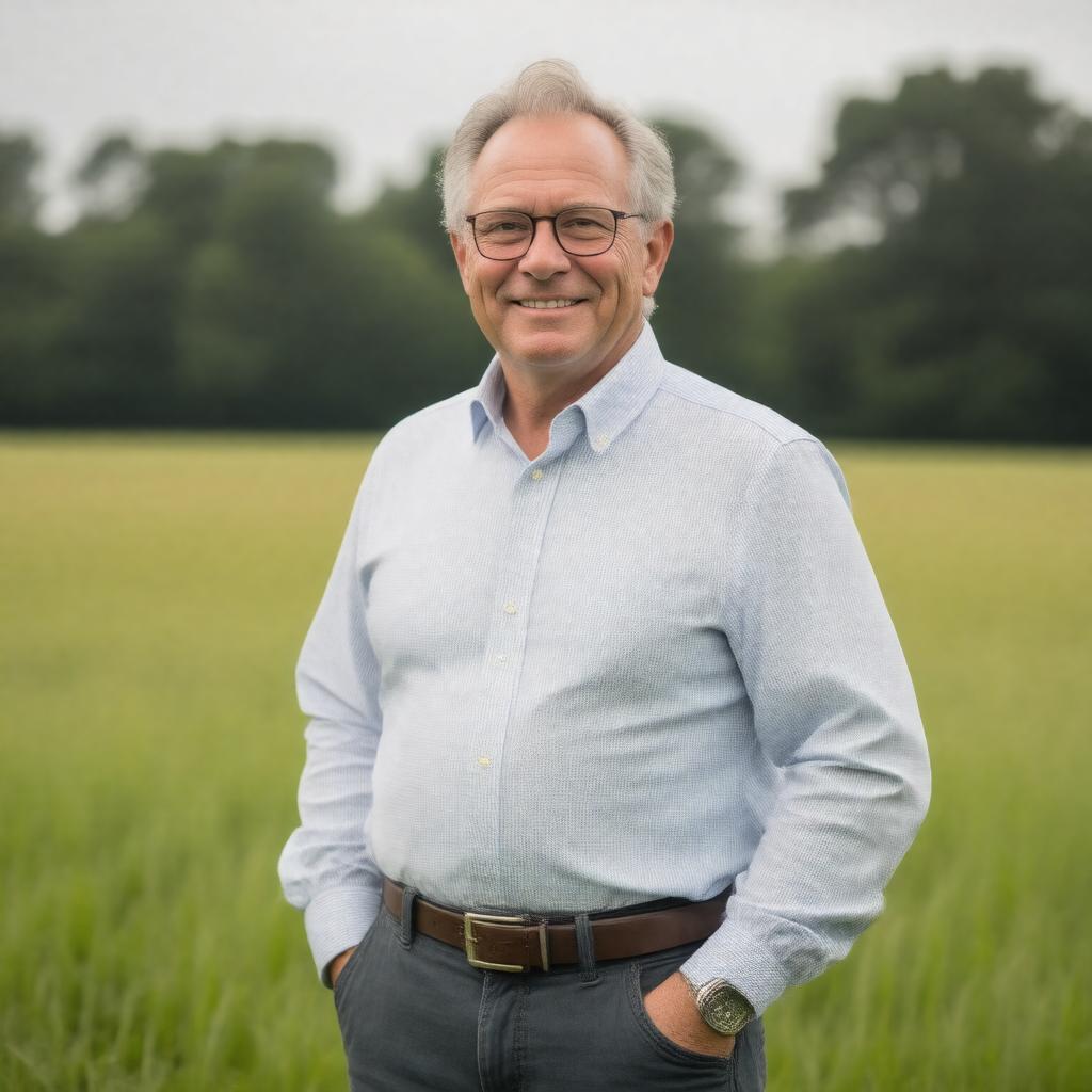 AI-created image of Howard Buffett