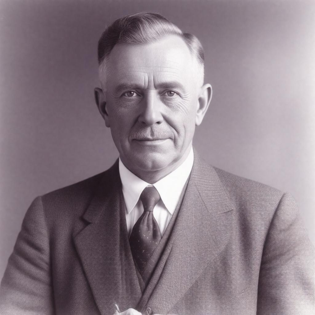 AI-created image of Howard Florey