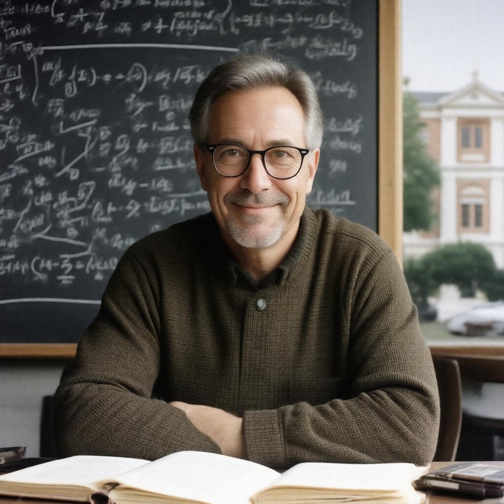 AI-created image of Howard Georgi