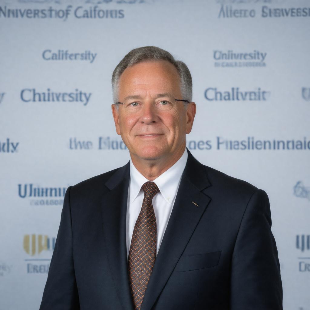 AI-created image of Howard Gillman