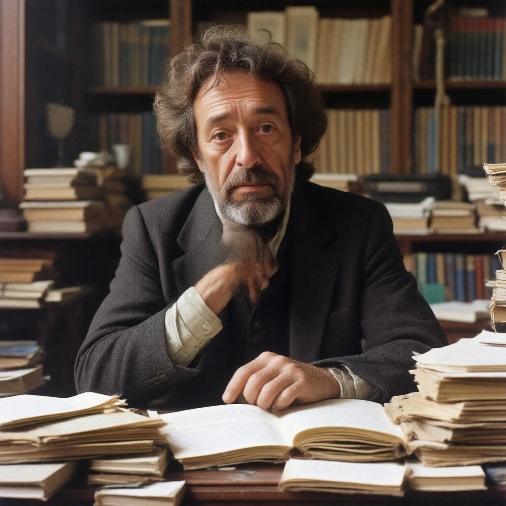 AI-created image of Howard Jacobson