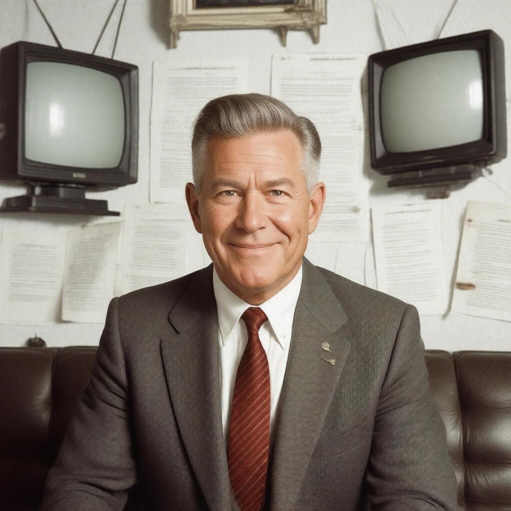 AI-created image of Howard Morris