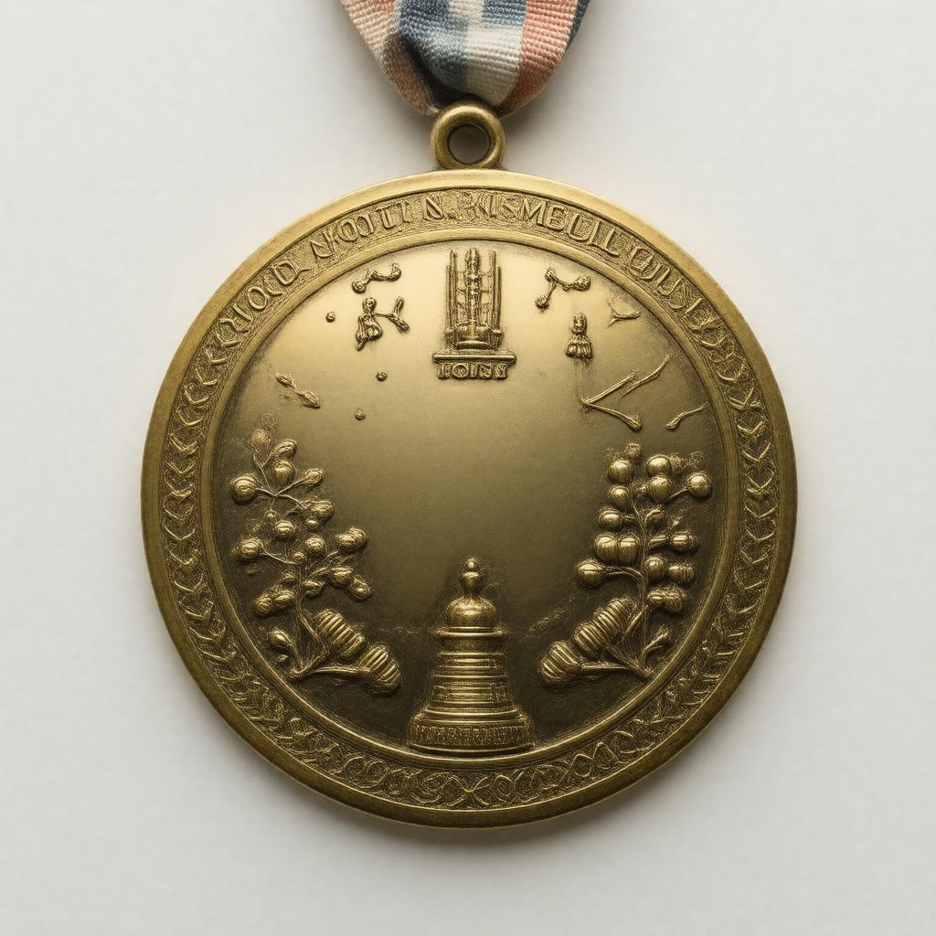 Click to view larger image AI-created image of Howard N. Potts Medal