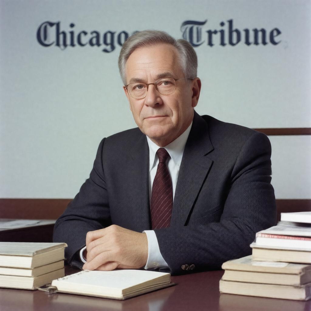 AI-created image of Howard Reich