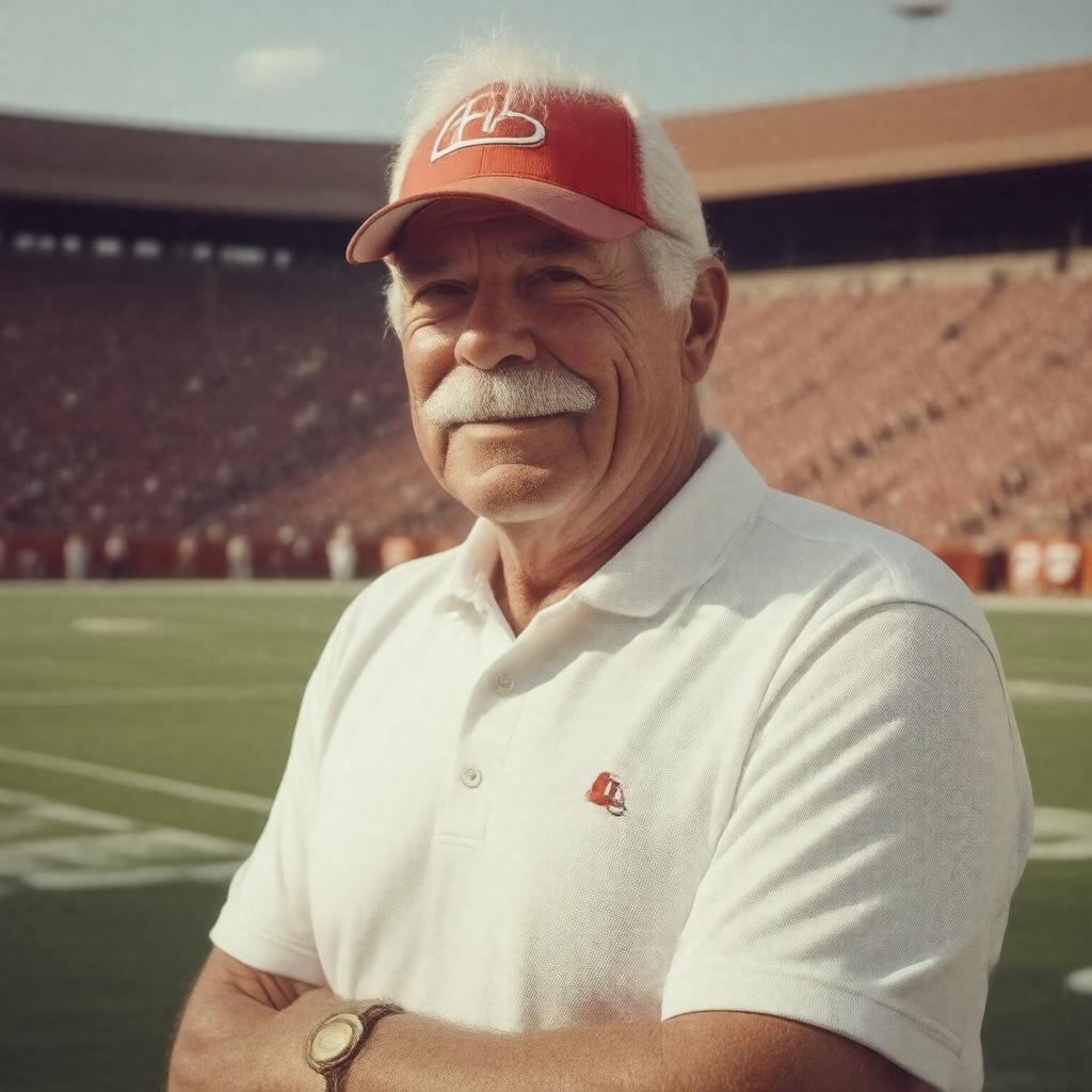 AI-created image of Howard Schnellenberger