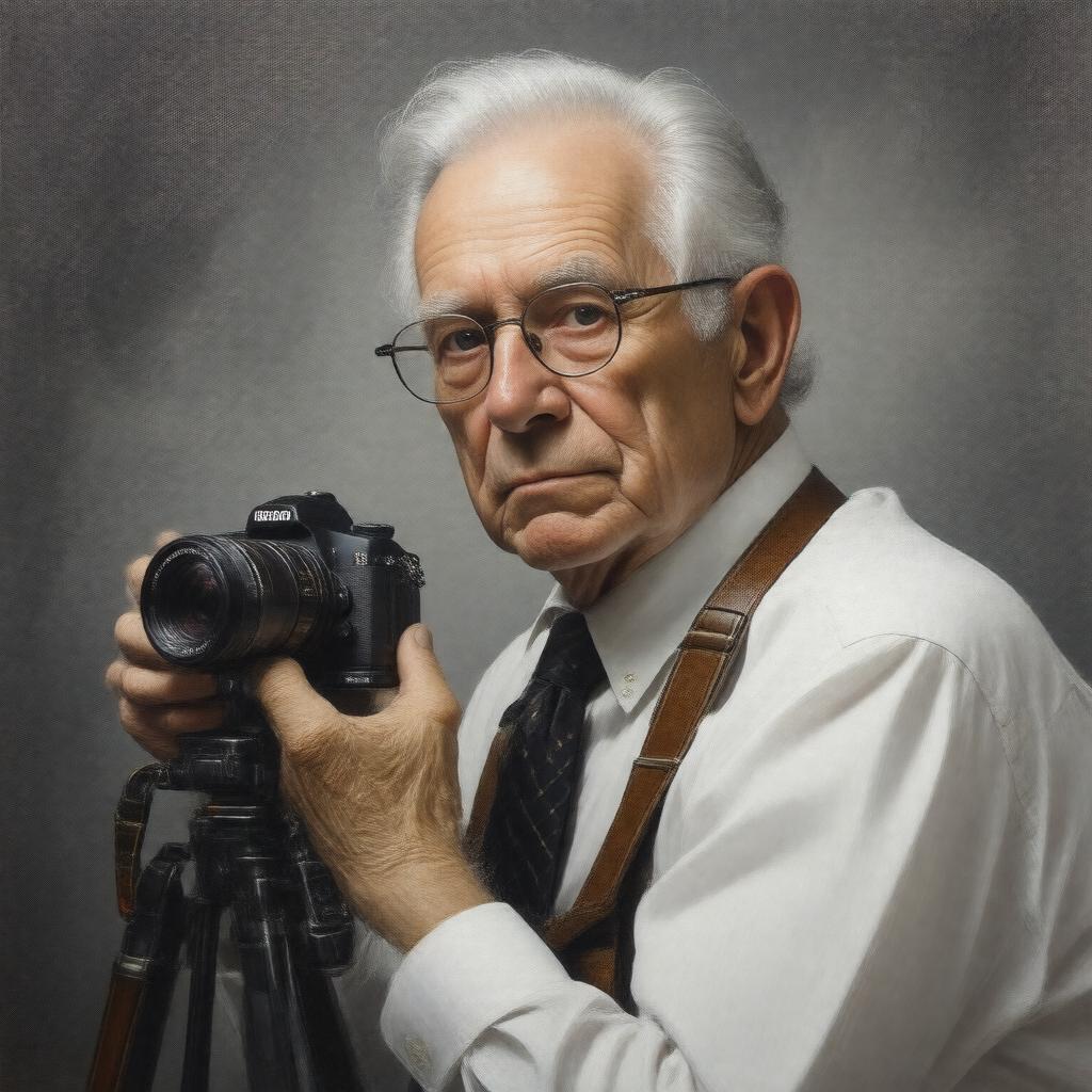 AI-created image of Howard Sochurek