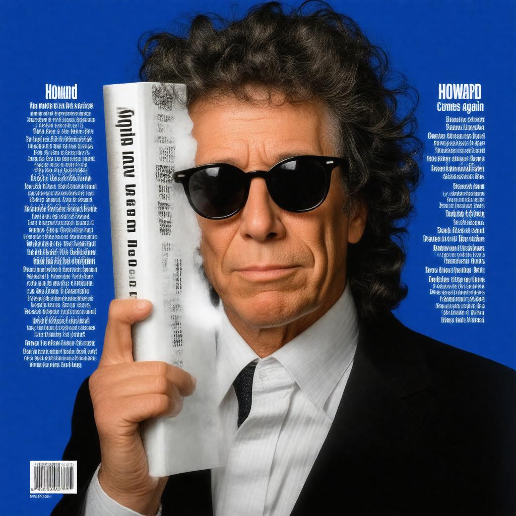 AI-created image of Howard Stern Comes Again (book)