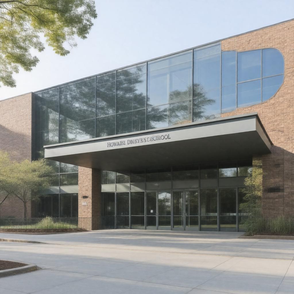 Click to view larger image AI-created image of Howard University School of Business
