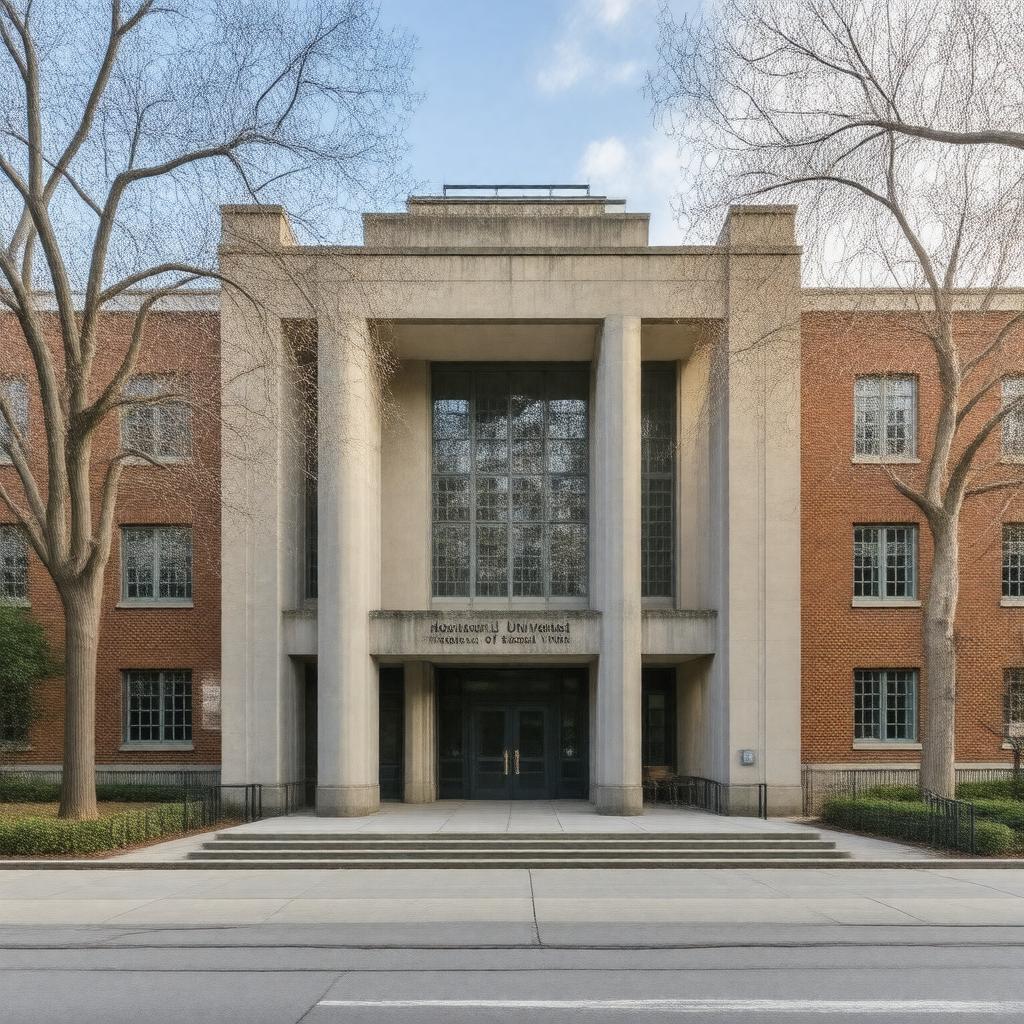 Click to view larger image AI-created image of Howard University School of Social Work