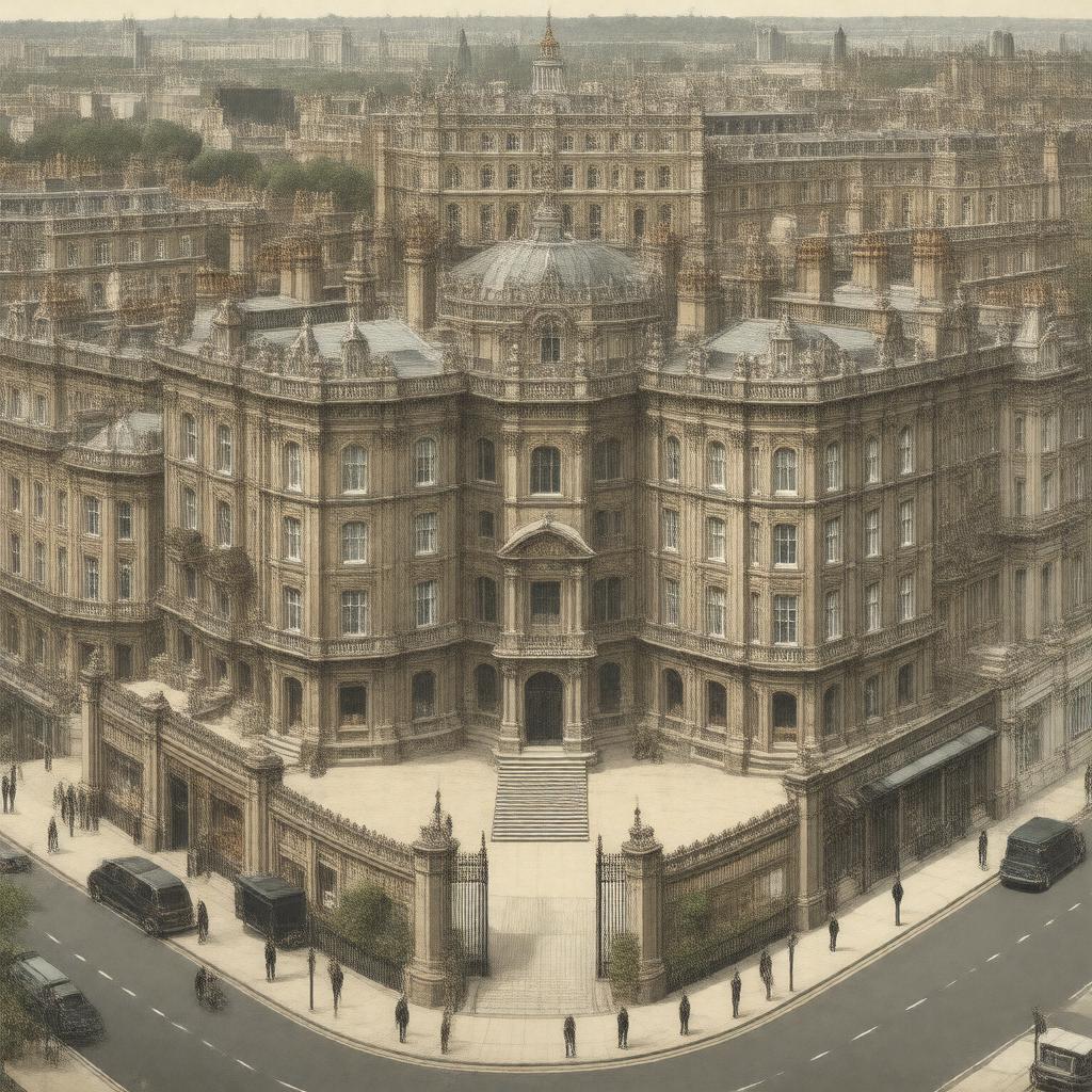 AI-created image of Howard de Walden Estate