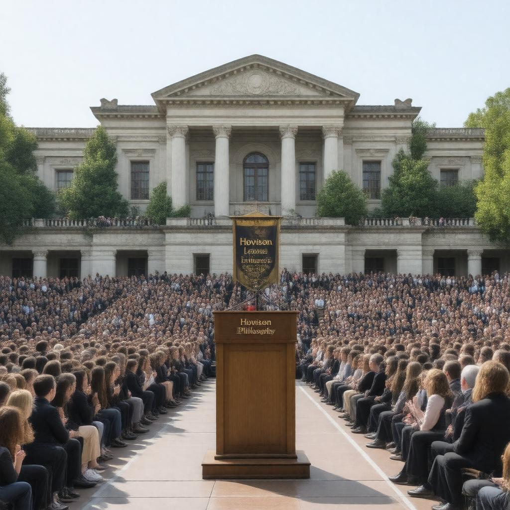 Click to view larger image AI-created image of Howison Lectures in Philosophy